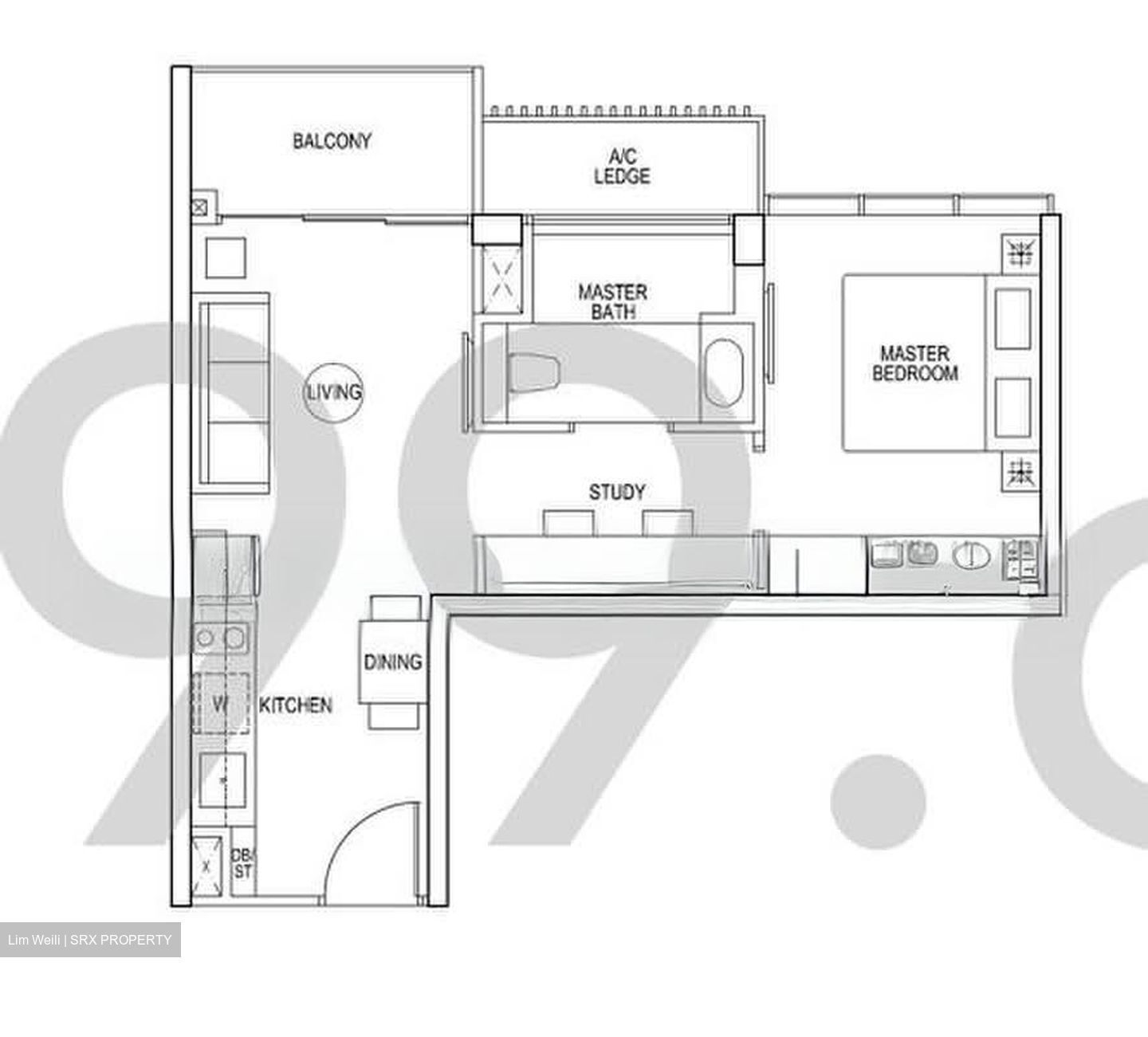 The Poiz Residences (D13), Apartment #586204111